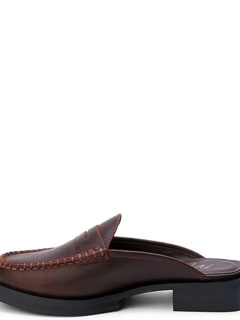 Matisse Tasha Leather Penny Loafer Mule